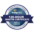 Badge 120 Hour Master in Teaching English Online